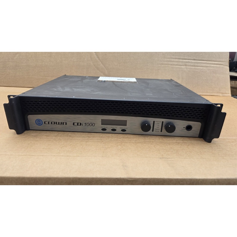 Crown CDi 1000 2-Channel 1000W Rack-Mount Power Amplifier
